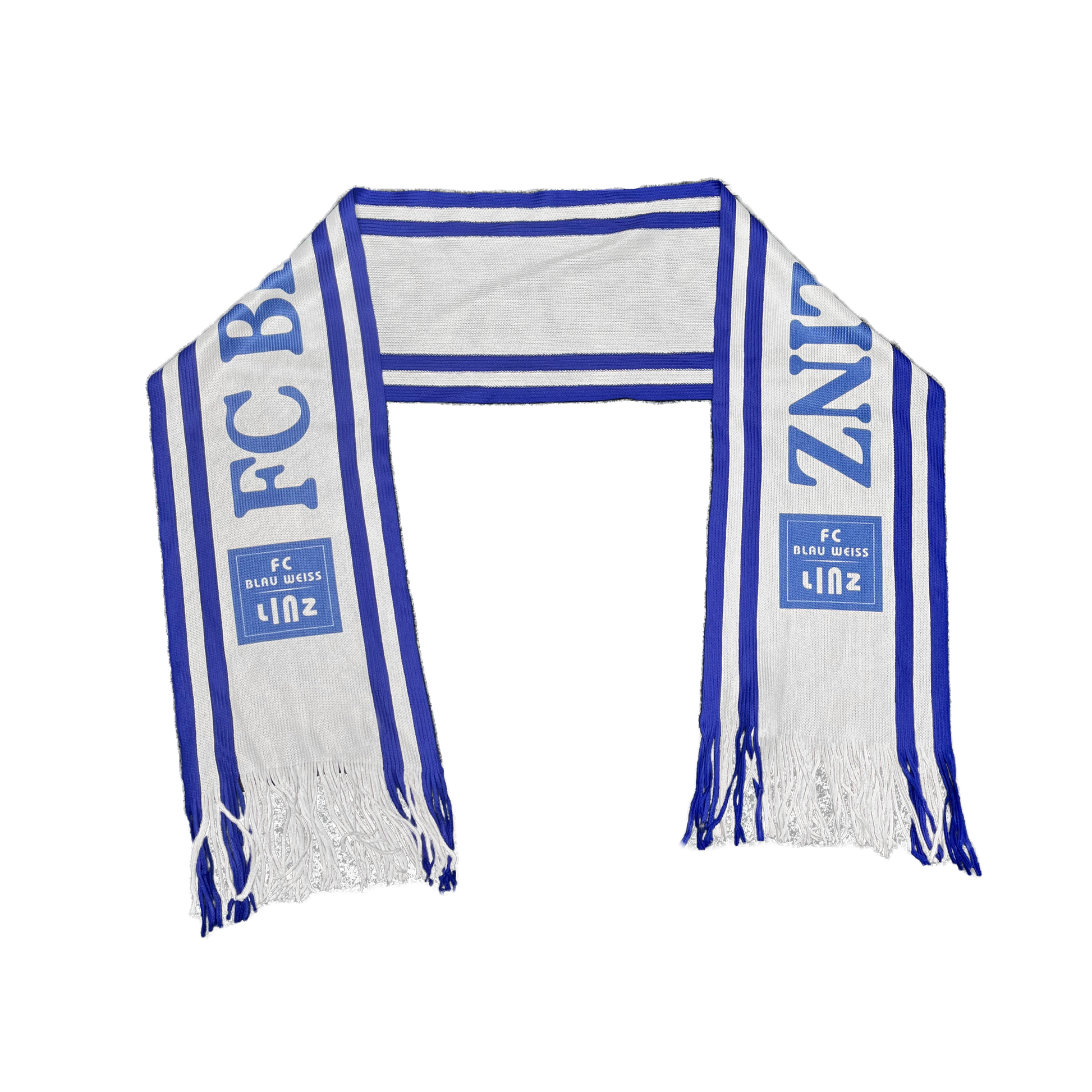 FC Blau-Weiß Linz Old School Schal - machsport – Bild 