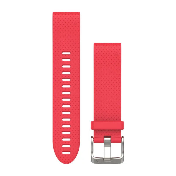 Garmin Quickfit-Armbänder (20 mm) Silikon Azalea Pink - machsport