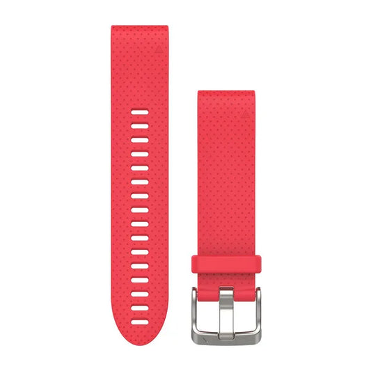 Garmin Quickfit-Armbänder (20 mm) Silikon Azalea Pink – pink / ONE SIZE