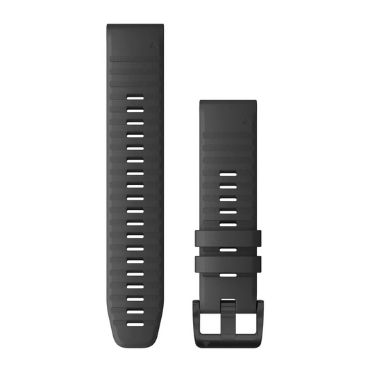 Garmin Quickfit-Armbänder (22 mm) Silikon Schiefergrau – grau / ONE SIZE
