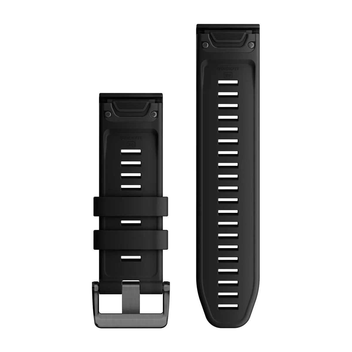 Garmin QuickFit®-Armbänder (26 mm) Silikon Schwarz - machsport