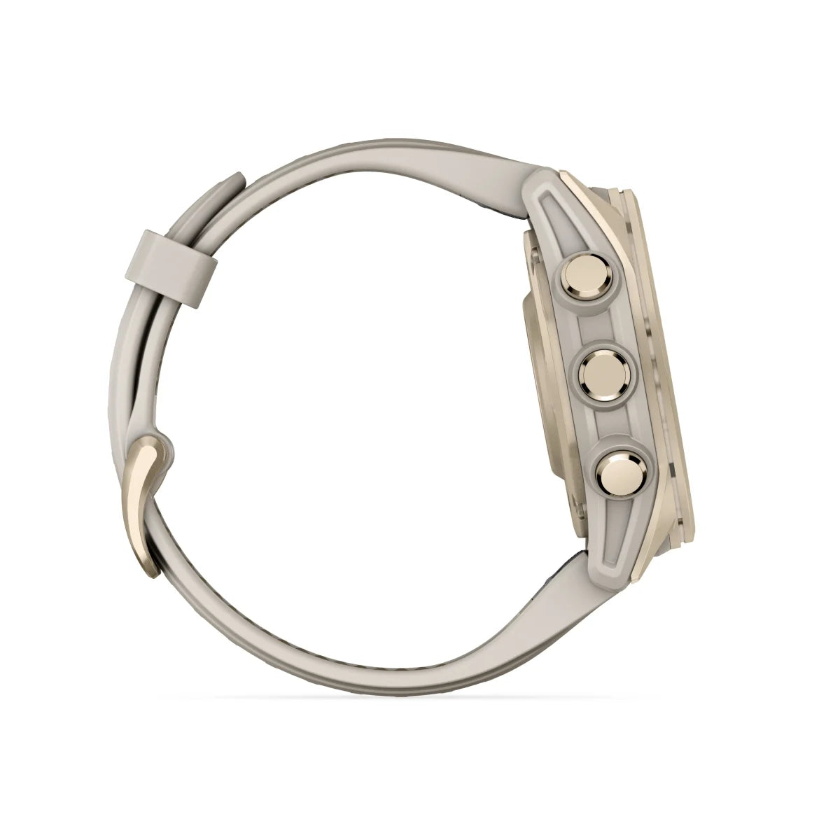 Garmin fēnix® 8 – 43 mm, AMOLED Sapphire, Nebelgrau/Softgold - machsport – Bild 