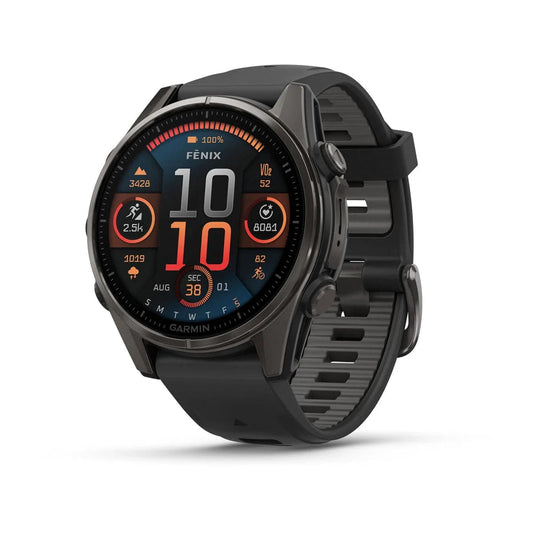 Garmin Fenix 8 – 43 mm, AMOLED – schwarz / ONE SIZE