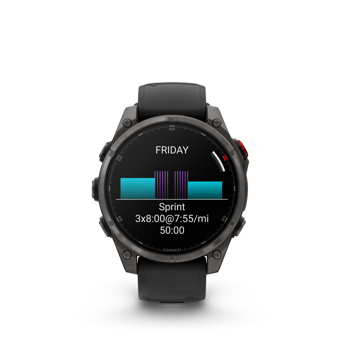 Garmin fēnix® 8 Pro – 47 mm, AMOLED Sapphire, Schwarz/Titan Carbongrau DLC Titan - machsport – Bild 