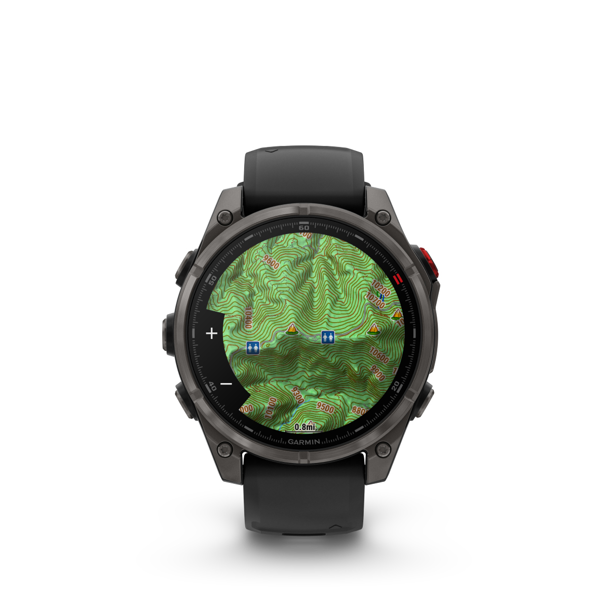 Garmin fēnix® 8 Pro – 47 mm, AMOLED Sapphire, Schwarz/Titan Carbongrau DLC Titan - machsport – Bild 