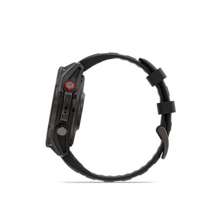 Garmin fēnix® 8 Pro – 47 mm, AMOLED Sapphire, Schwarz/Titan Carbongrau DLC Titan - machsport