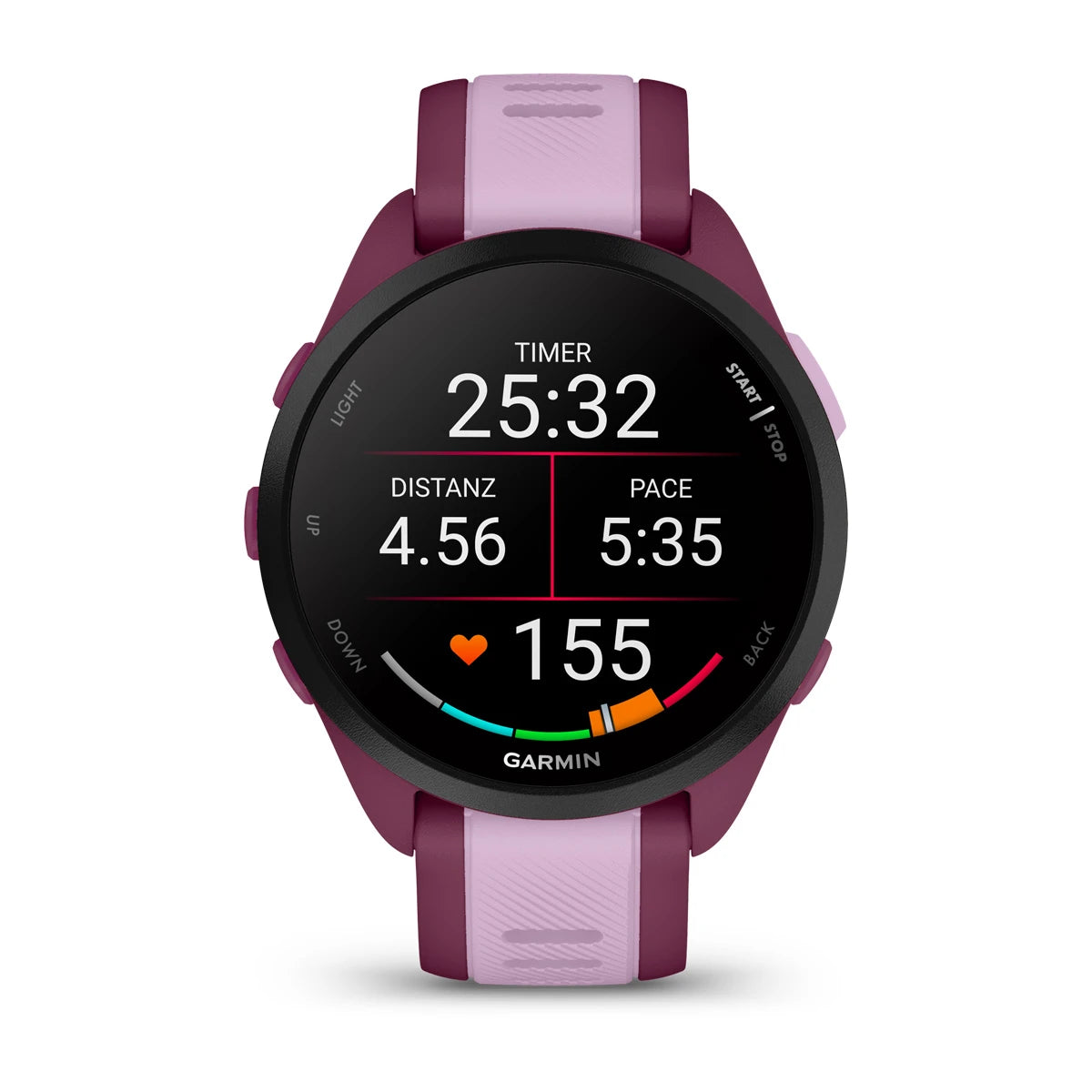 Garmin Forerunner 165 Music Beere/Flieder - machsport – Bild 