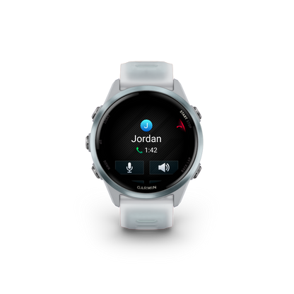 Garmin Forerunner 570 - 42mm Steinweiss/Cloud Blue Aluminium - machsport