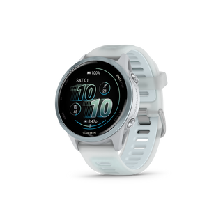 Garmin Forerunner 570 - 42mm Steinweiss/Cloud Blue Aluminium - machsport