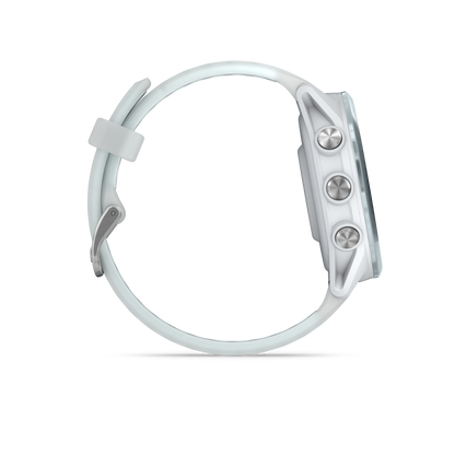 Garmin Forerunner 570 - 42mm Steinweiss/Cloud Blue Aluminium - machsport