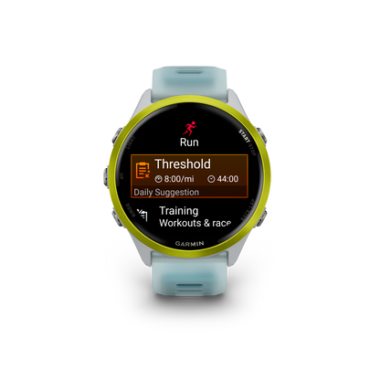 Garmin Forerunner 570 - 47mm Steinweiss/Amp Yellow Aluminium - machsport