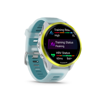 Garmin Forerunner 570 - 47mm Steinweiss/Amp Yellow Aluminium - machsport