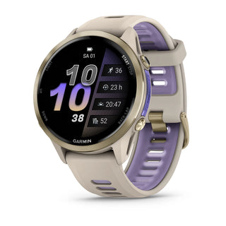 Garmin Forerunner 970 Gray/Softgold Titan - machsport