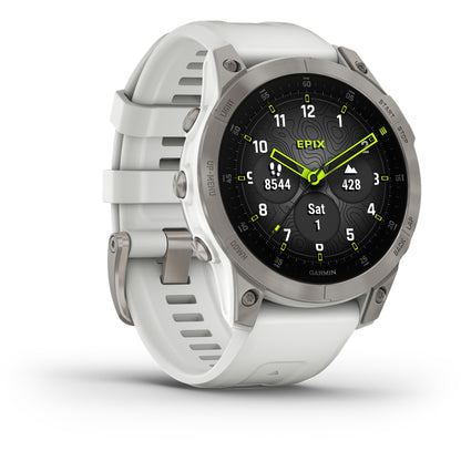 Garmin Sportuhr epix gen 2 sapphire - premium GPS-Smartwatch mit AMOLED-Display und langlebiger Akkulaufzeit - machsport