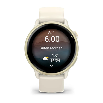 Garmin Vivoactive 6, Bone/Lunargold - machsport