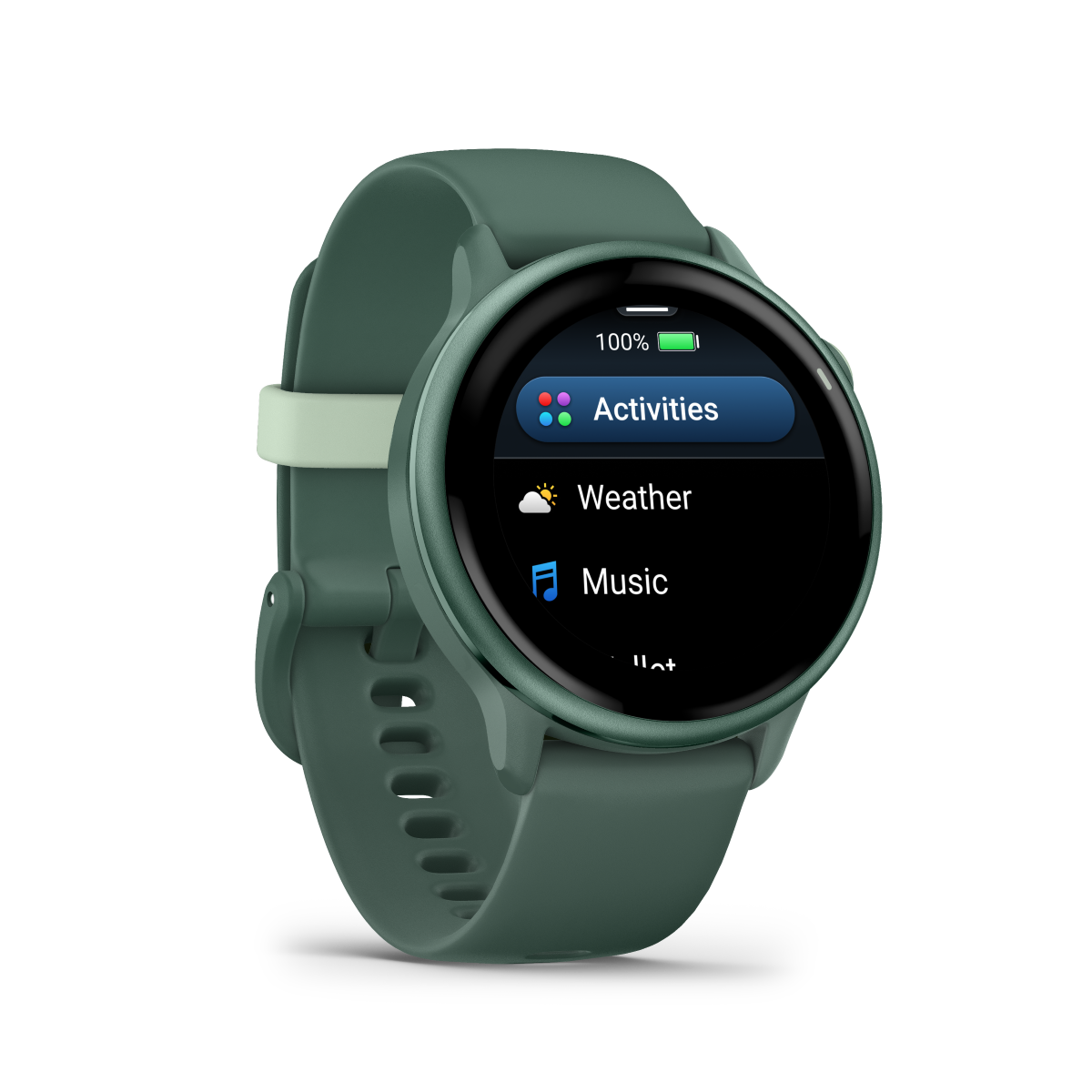 Garmin Vivoactive 6, jaspisgrün / jaspisgrün Metallic - machsport