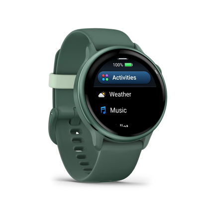 Garmin Vivoactive 6, jaspisgrün / jaspisgrün Metallic - machsport