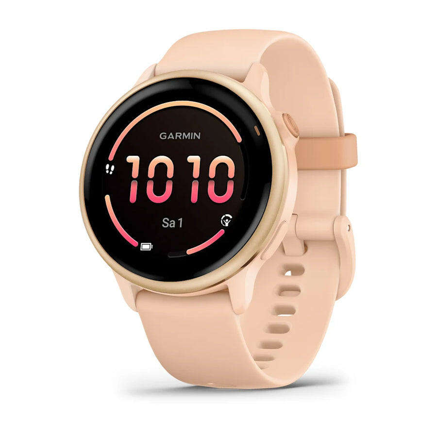 Garmin Vivoactive 6, Pink Dawn/Pink Dawn Metallic - machsport