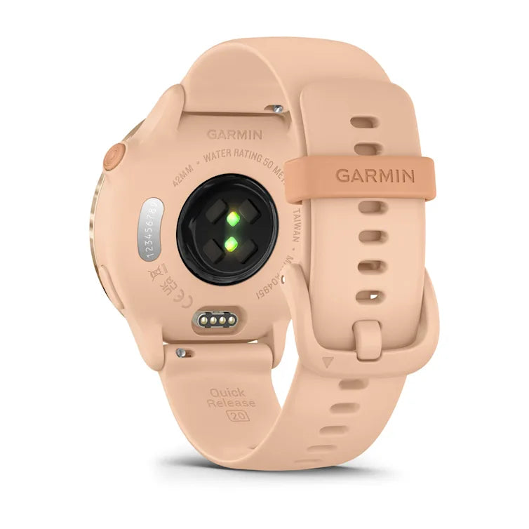 Garmin Vivoactive 6, Pink Dawn/Pink Dawn Metallic - machsport