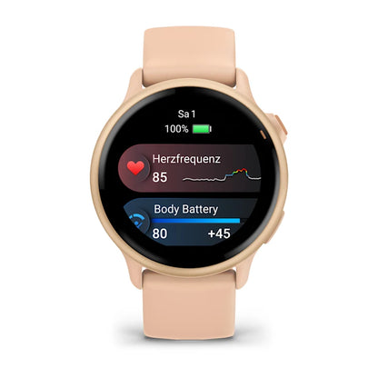 Garmin Vivoactive 6, Pink Dawn/Pink Dawn Metallic - machsport
