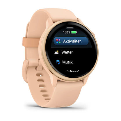 Garmin Vivoactive 6, Pink Dawn/Pink Dawn Metallic - machsport