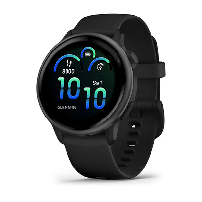 Garmin Vivoactive 6, schwarz/Schiefergrau - machsport