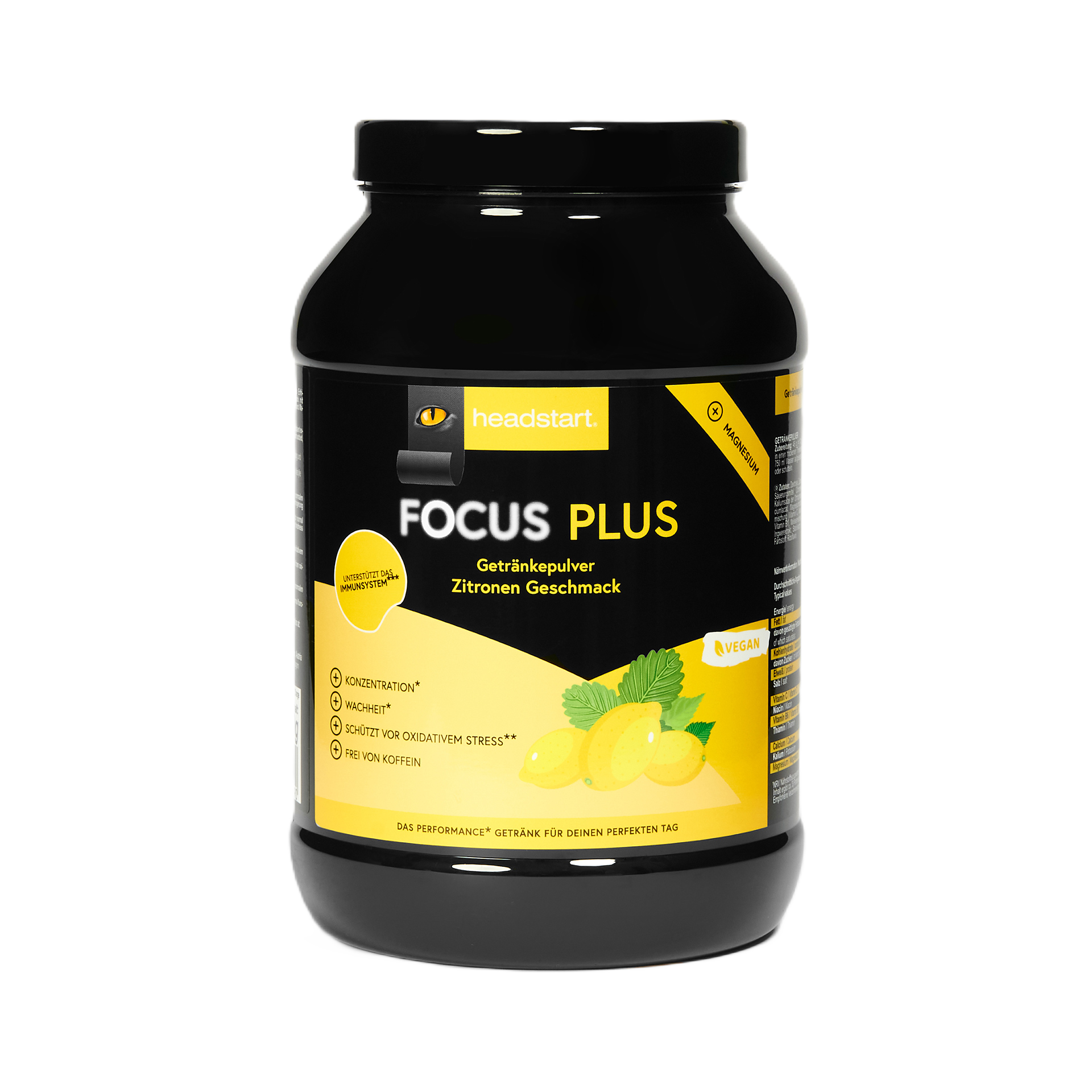 Headstart Getränkepulver 1500 g Zitrone – – Bild 