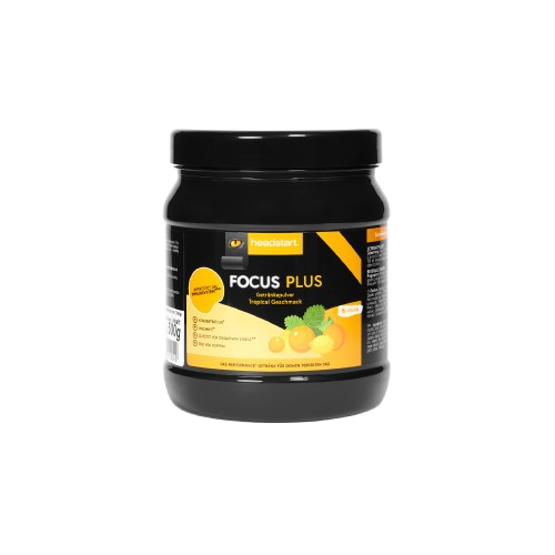 Headstart Focus Plus Getränkepulver Tropical 500g - machsport