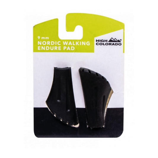 High Coloraado Nordic Walking-Gummi All Terrain Tip – schwarz / 9 MM