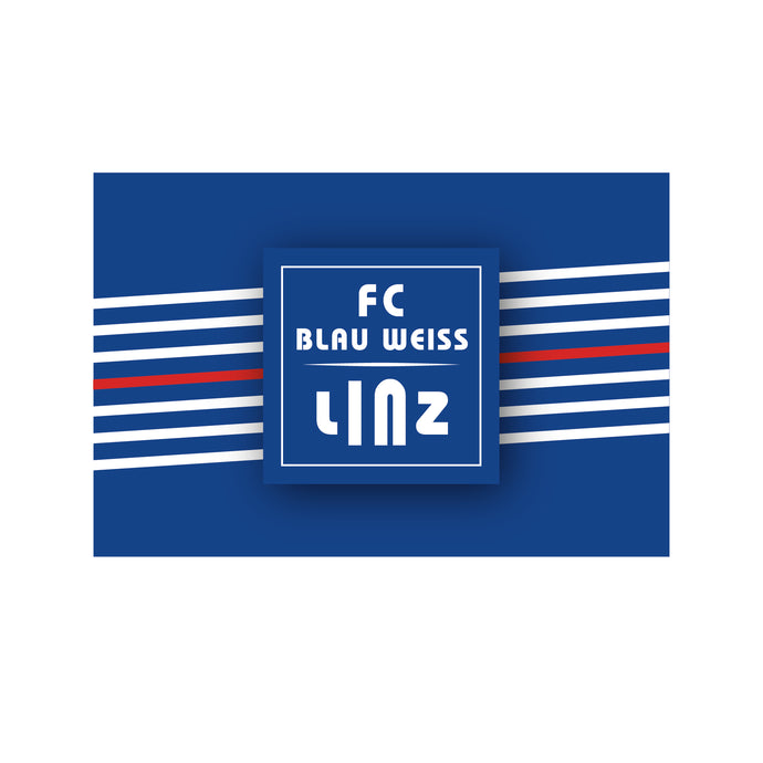 FC Blau-Weiß Linz Hissfahne Neu 100x150 cm