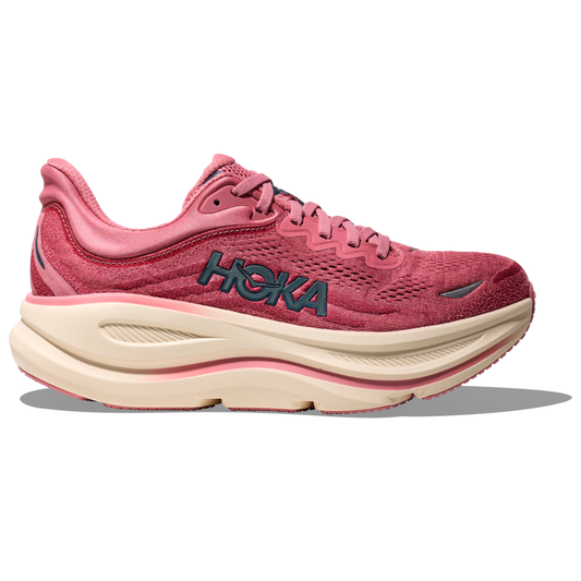 Hoka Damenlaufschuhe Bondi 9 – burgundy / 38 2/3