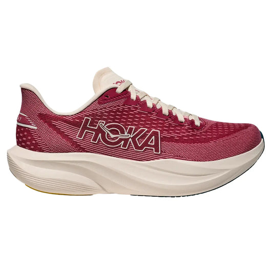 Hoka Damenlaufschuhe Mach 7 – dunkelrot / 41 1/3