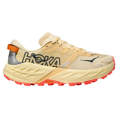 Hoka Damenlaufschuhe Speedgoat 7, Trailrunning-Schuhe für lange Trails mit Vibram , vintage yellow - machsport
