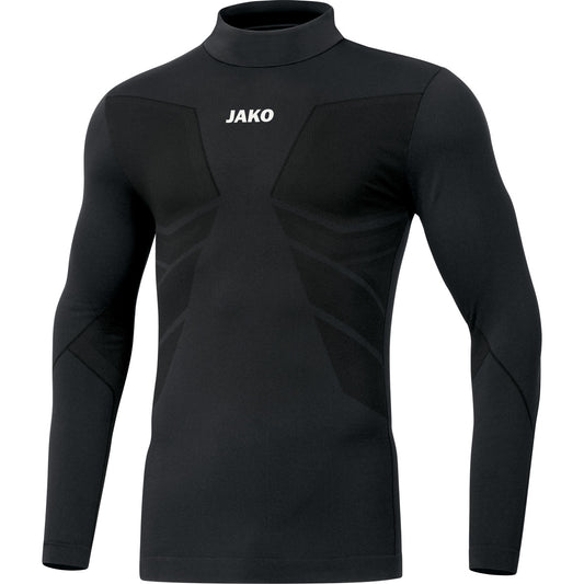 Jako Kinderfunktionshemd Turtleneck Comfort 2.0 – schwarz / 128