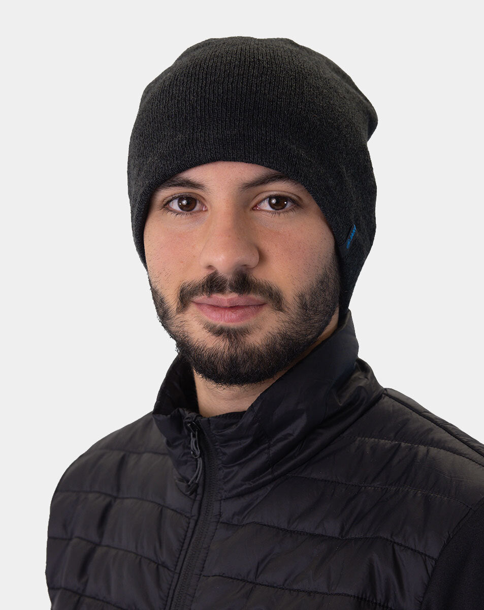 Jako melierte Strickmütze - machsport