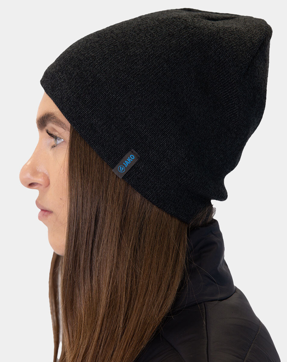 Jako melierte Strickmütze - machsport