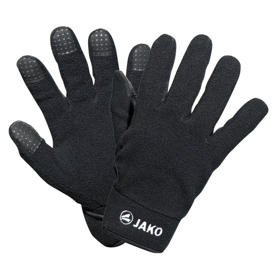 Jako schnelltrocknende Feldspielerhandschuhe Fleece – schwarz / 4