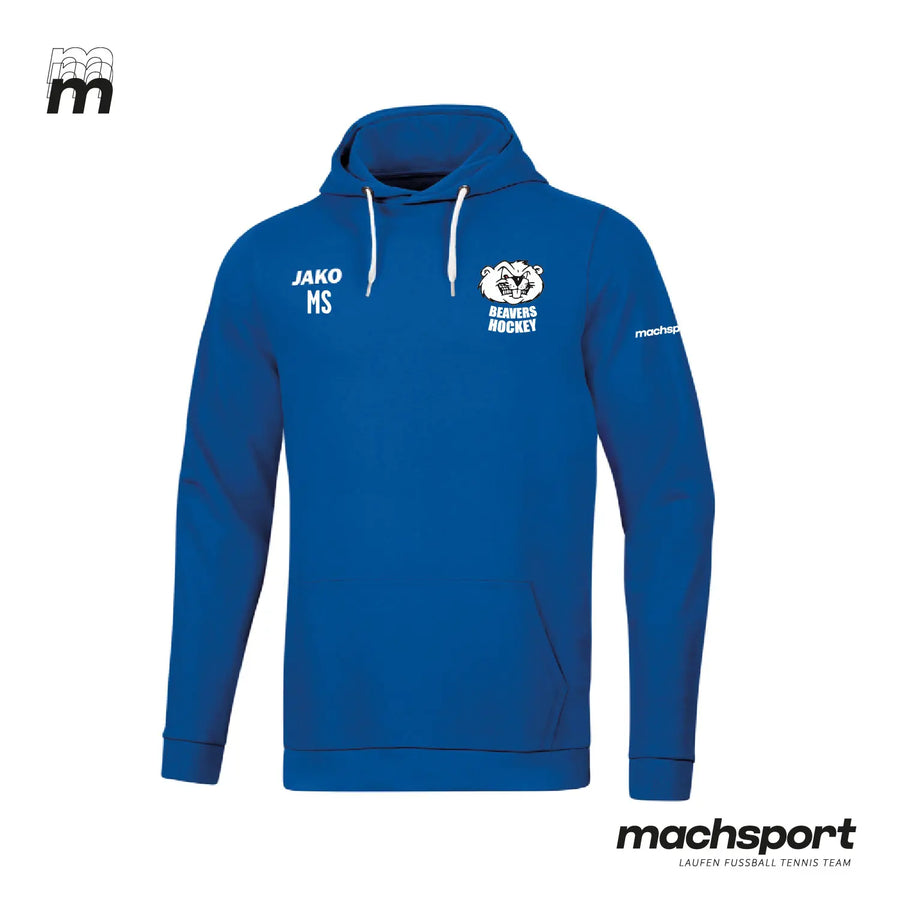 Beavers Hockey Basic Hoodie von Jako, Teamsport Kapuzenpullover in sportlichem Design mit Logo und bequemer Passform.