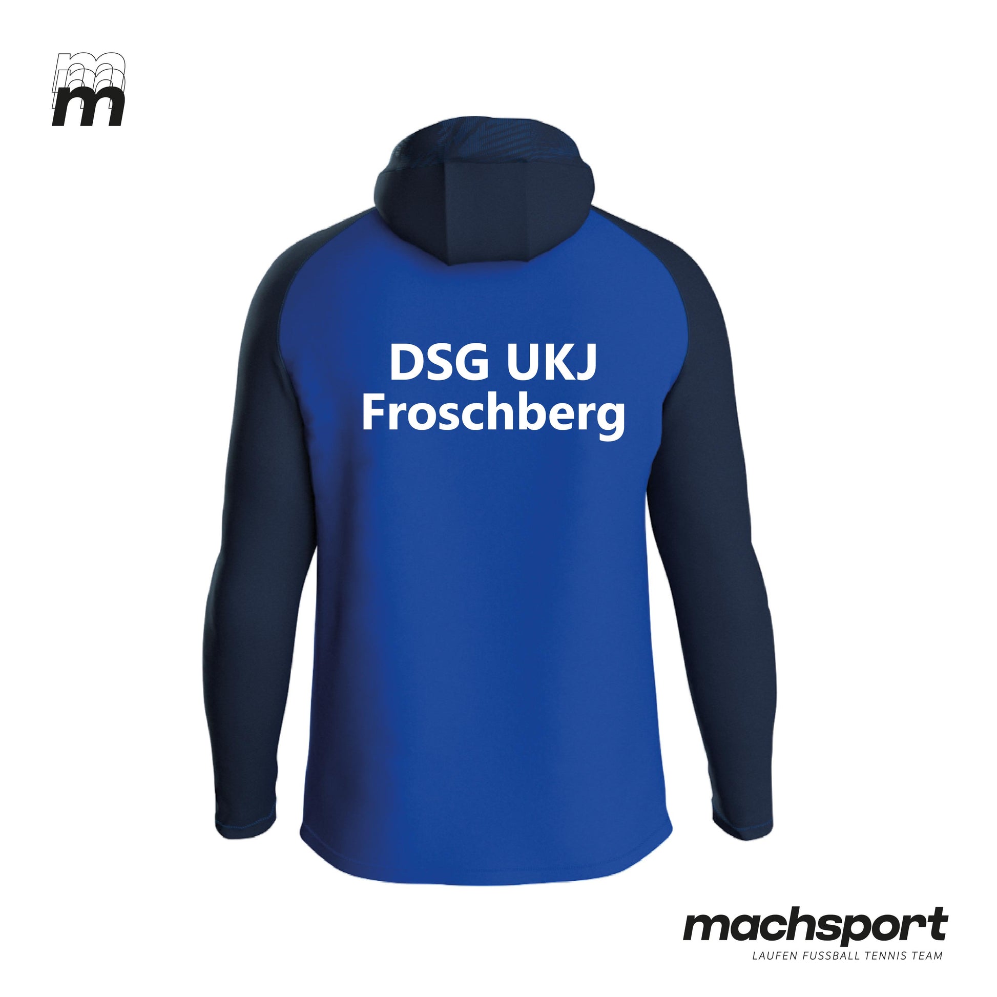 DSG UKJ Froschberg Trainingsjacke mit Kapuze - machsport – Bild 