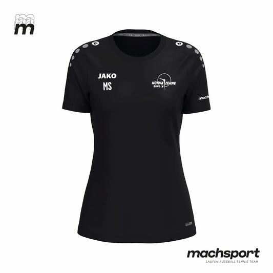 Hoiwa Zehne Rund'n Trainingsshirt schwarz Damen – 34/36