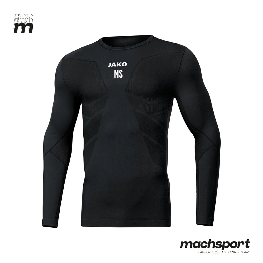 Jako Hoiwa Zehne Rund'n Unnterziehshirt für Teamsport, bequemes, langärmeliges Unterziehshirt aus weichem Material.