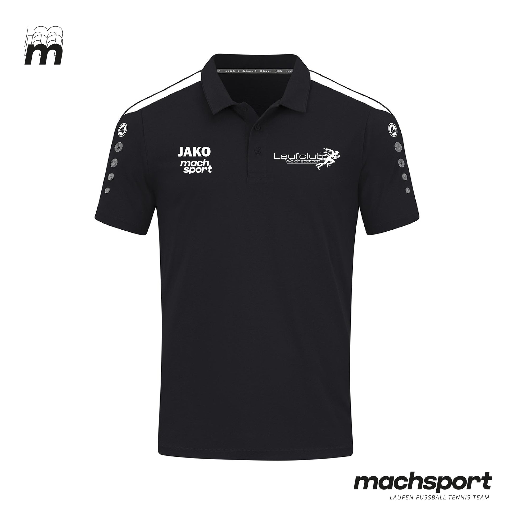 Laufclub Weichstetten Poloshirt - machsport – Bild 