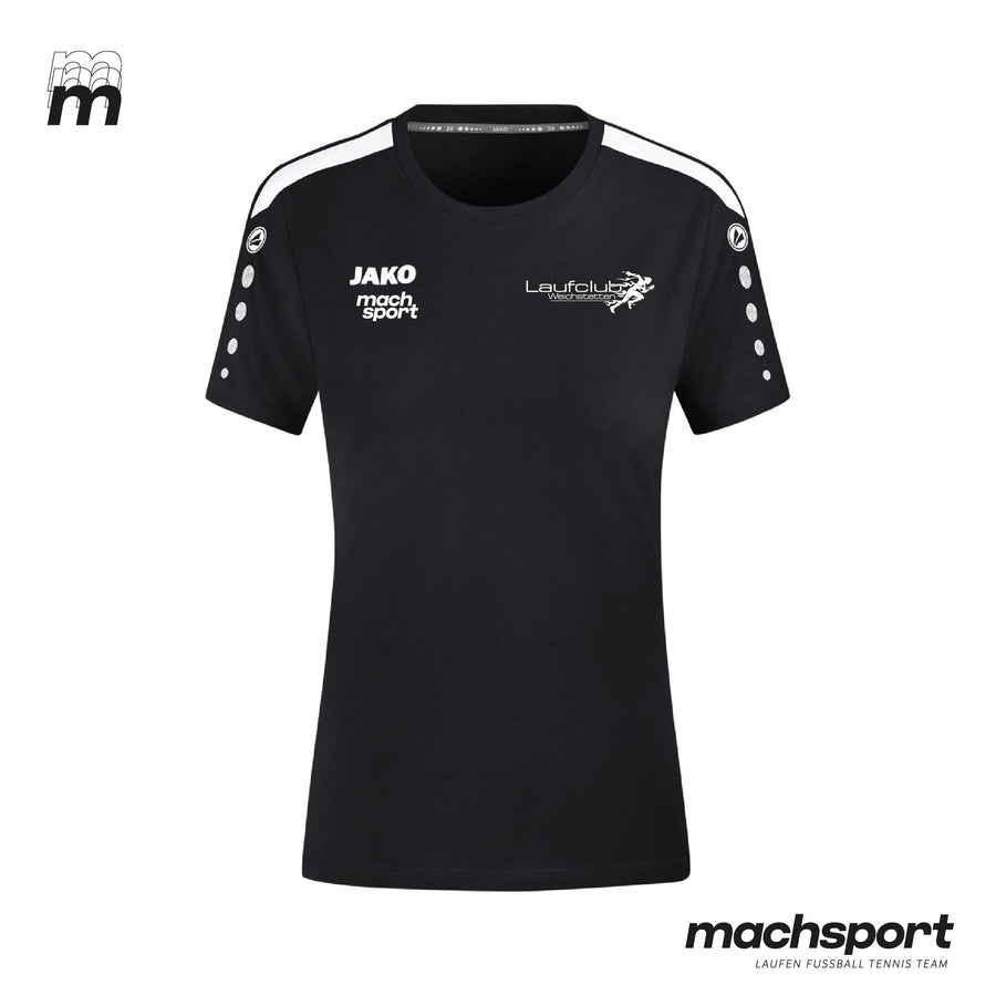 Laufclub Weichstetten Trainingsshirt Damen schwarz - machsport