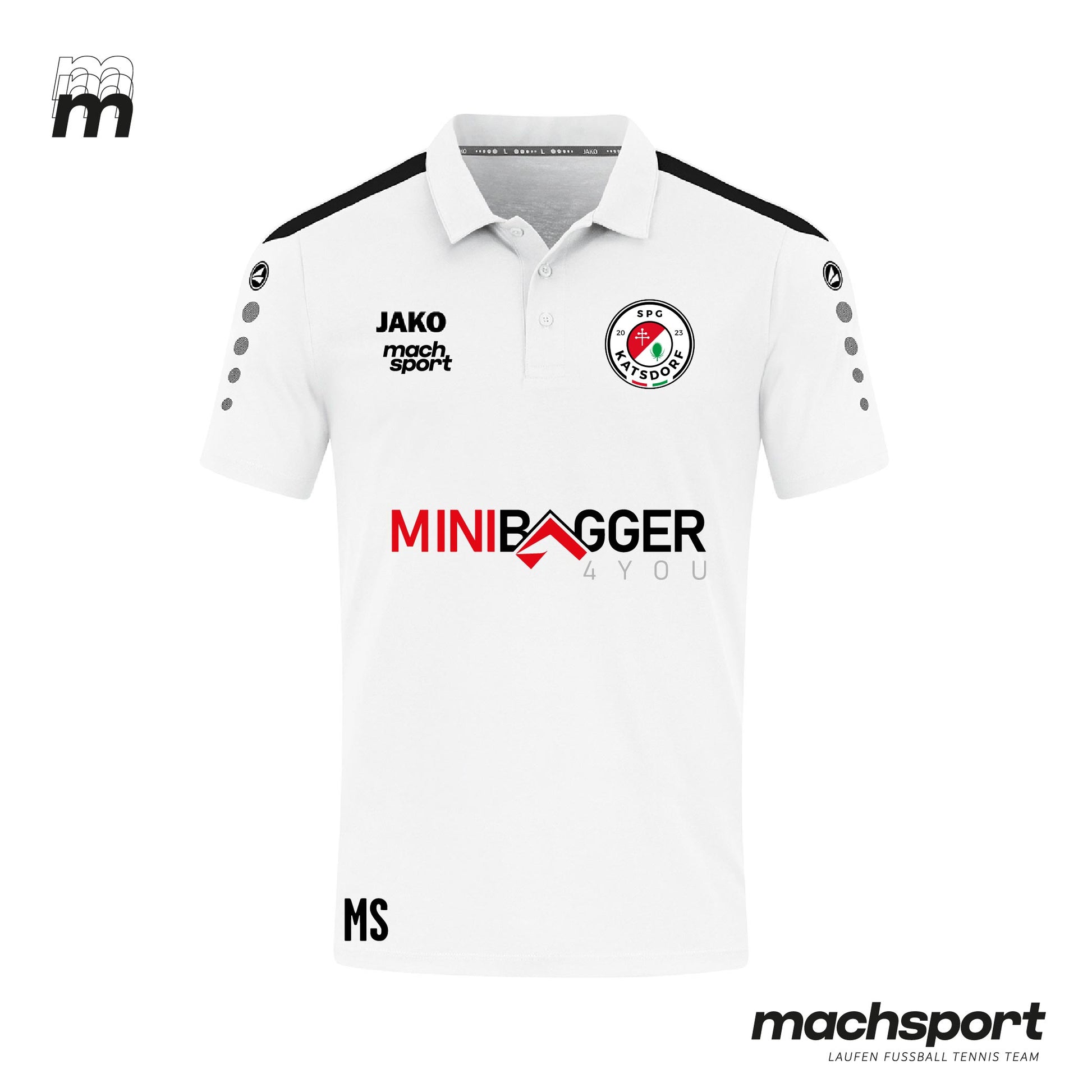 SPG Katsdorf Trainer Poloshirt - machsport – Bild 