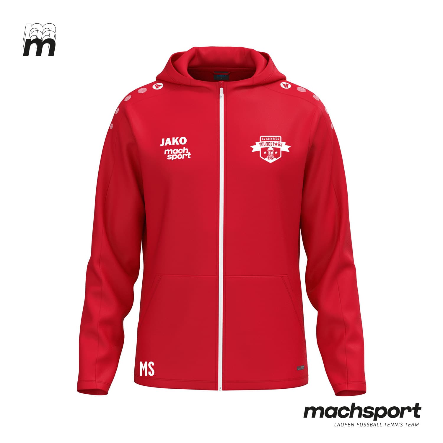 SV Steyregg Youngstars Kapuzenjacke - machsport – Bild 