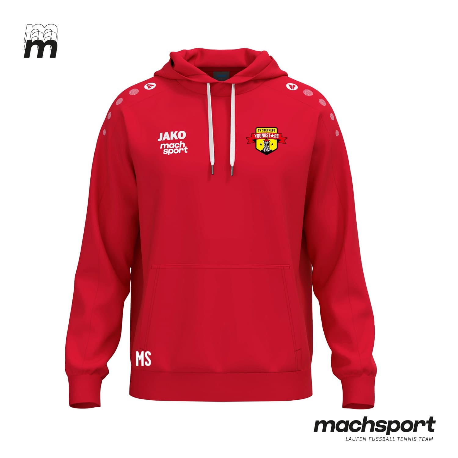 SV Steyregg Youngstars Lifestyle Kapuzensweat - machsport – Bild 