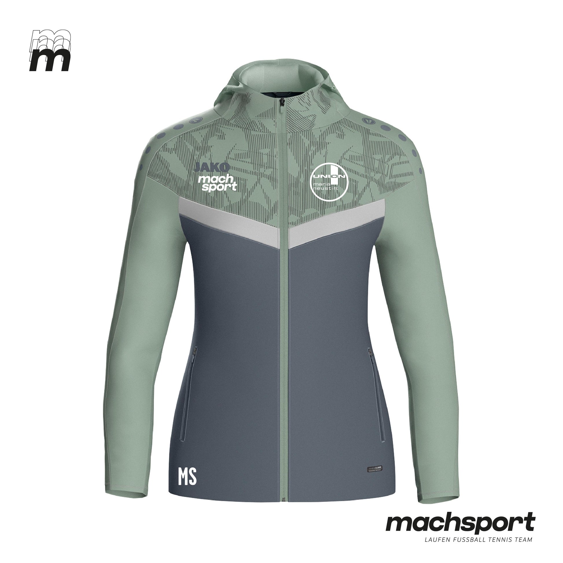 Union Maria Neustift Damen Kapuzenjacke - machsport – Bild 