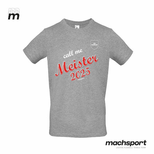 Meistershirt "Call me Meister" grau – 116