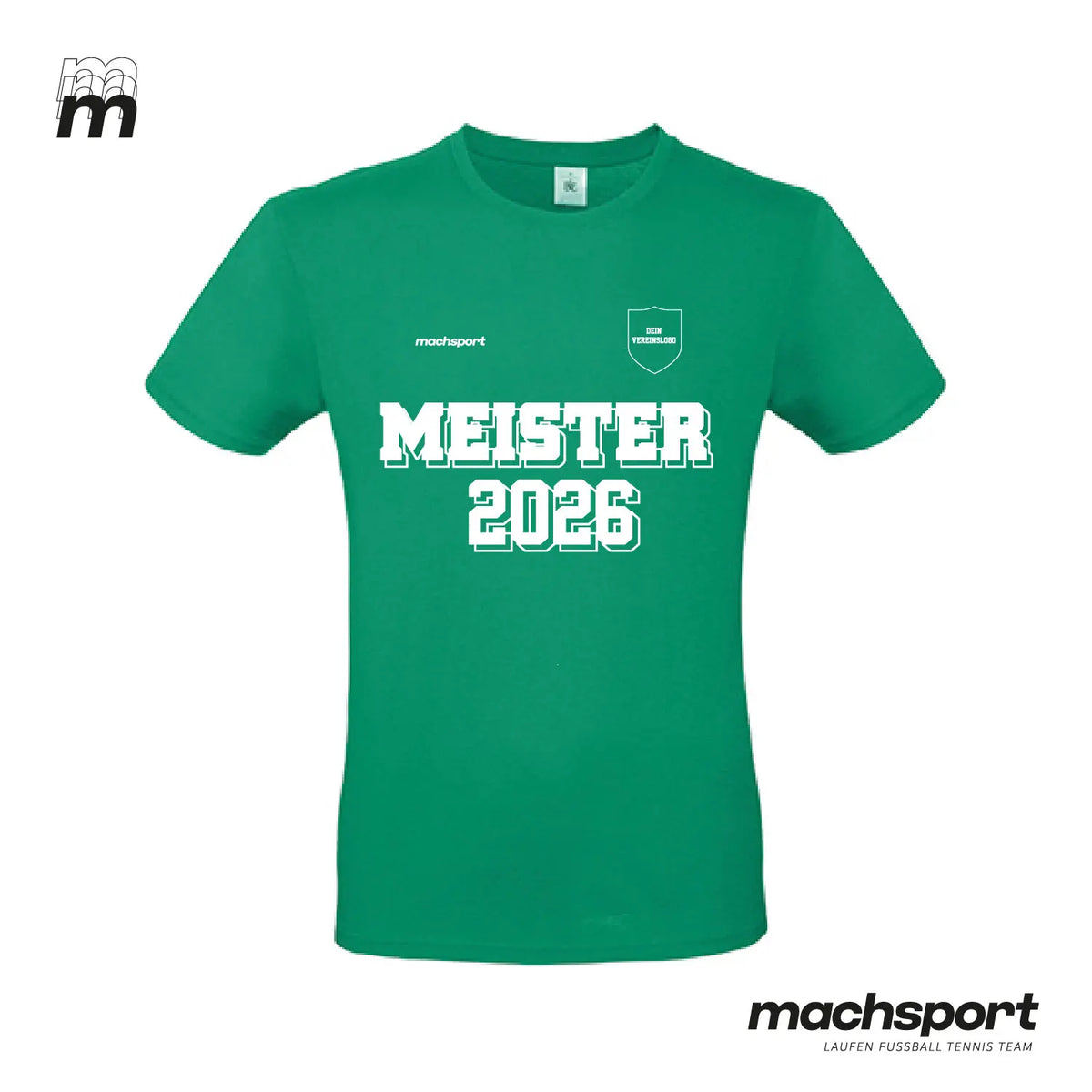Meistershirt Classic grün - machsport