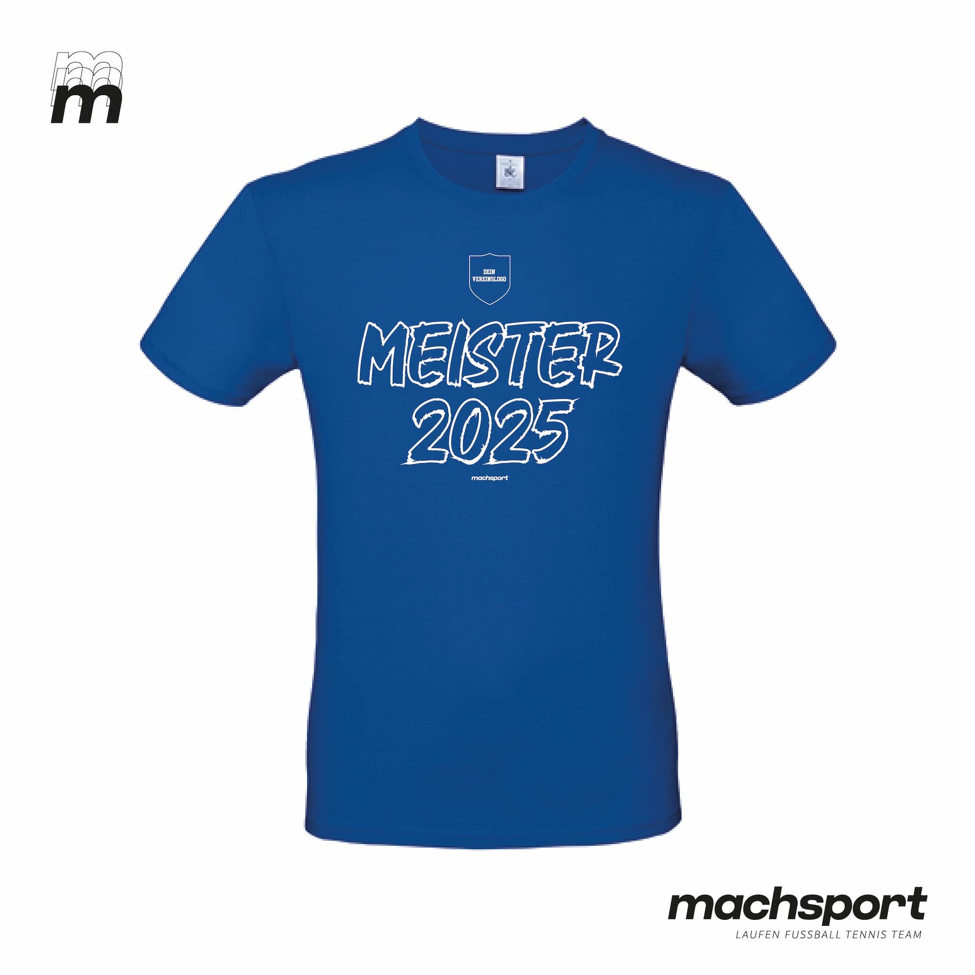 Meistershirt Dynamic blau - machsport – Bild 